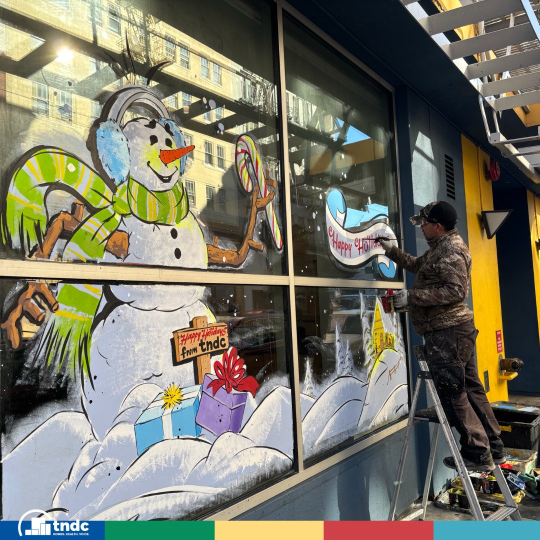 Our busy elves are spreading holiday cheer! We would love for you to join us for tomorrow's tree lighting during I Love TL Day. Hope to see you there! #TNDC #HomefortheHolidays #Tenderloin