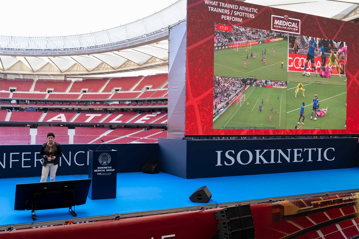 Isokinetic Conference (@footballmed) on Twitter photo Breathtaking venue, international flair & impeccable style expertly blended with cutting-edge science & the best of the best on stage. A conference of this calibre happens just once a year. Don't miss #isoK25 in <a href="/Metropolitano/">Riyadh Air Metropolitano</a> Stadium Madrid! Will you be there?💃🪭⚽MAY 3-5 2025 Breathtaking venue, international flair & impeccable style expertly blended with cutting-edge science & the best of the best on stage. A conference of this calibre happens just once a year. Don't miss #isoK25 in <a href="/Metropolitano/">Riyadh Air Metropolitano</a> Stadium Madrid! Will you be there?💃🪭⚽MAY 3-5 2025