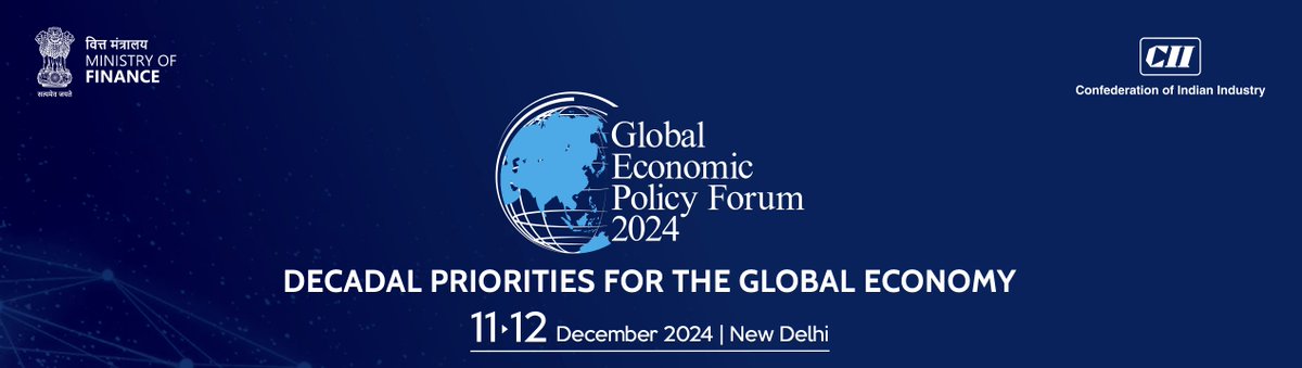 Raj Center (@raj_center) on Twitter photo The Raj Center is delighted to partner with <a href="/FollowCII/">Confederation of Indian Industry</a> on this year’s Global Economic Policy Forum in New Delhi on December 11th & 12th.
The in-person conference, titled “Decadal Priorities for the Global Economy,” features 22 sessions centered around the topics of Economic The Raj Center is delighted to partner with <a href="/FollowCII/">Confederation of Indian Industry</a> on this year’s Global Economic Policy Forum in New Delhi on December 11th & 12th.
The in-person conference, titled “Decadal Priorities for the Global Economy,” features 22 sessions centered around the topics of Economic