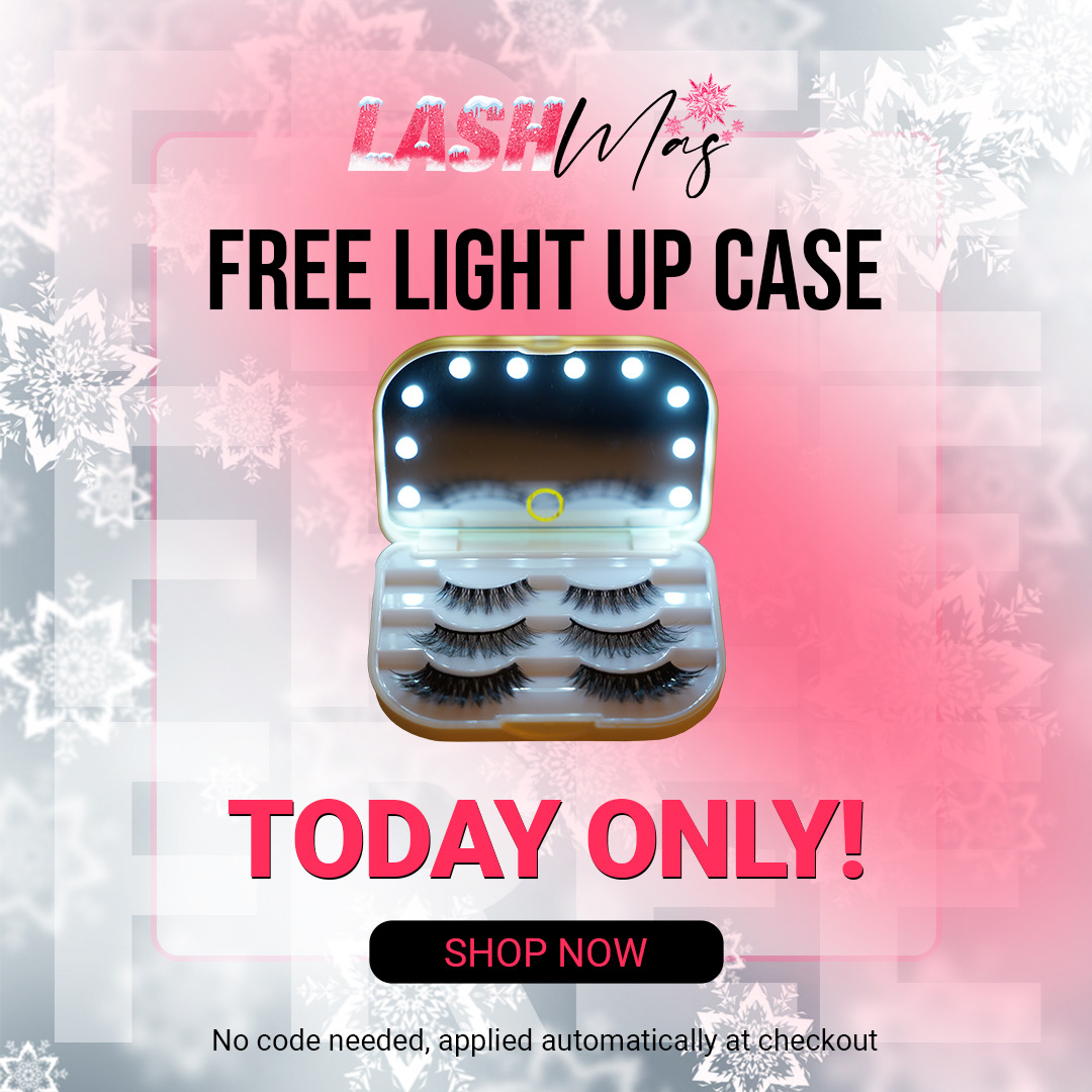 amyjunelashes's tweet photo. FREE Light-Up Lash Storage Case with ALL orders! TODAY! There is still time for your beauty gifts to arrive before Christmas! NO CODE NEEDED. Automatically added to your order.

https://t.co/9Y2R4az36V

#amyjunelashes #lashes #eyelashes #fakelashes #falselashes #lashstorage https://t.co/9SSlBttsee