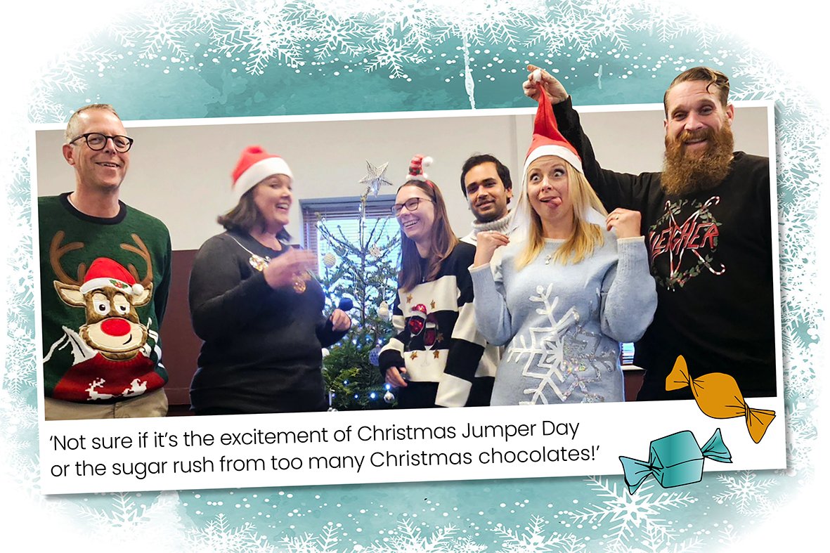 🎄✨  Today, in the IKON office, we’re sporting our finest Christmas jumpers. We’re rocking the Christmas spirit in style, would you agree?!

Wishing everyone a safe, joyful, and jumper-filled festive season! 🎅🤶 

#IKONTraining #ChristmasJumperDay #TeamSpirit