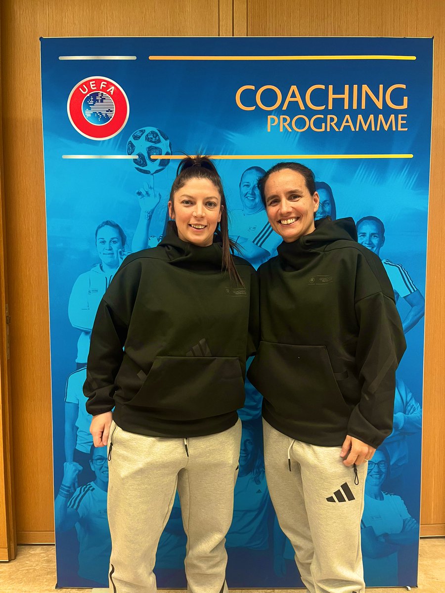 niadavies90's tweet image. What a 3 days.Honoured to have been accepted onto the UEFA coach mentoring programme. Thanks @UEFA &amp;amp; excited to work with Irene Fuhrmann for the next 18 months. Brilliant to listen to Spain WNT coach Montse Tome about her coaching journey. #motivating #inspiring #uefacoaching