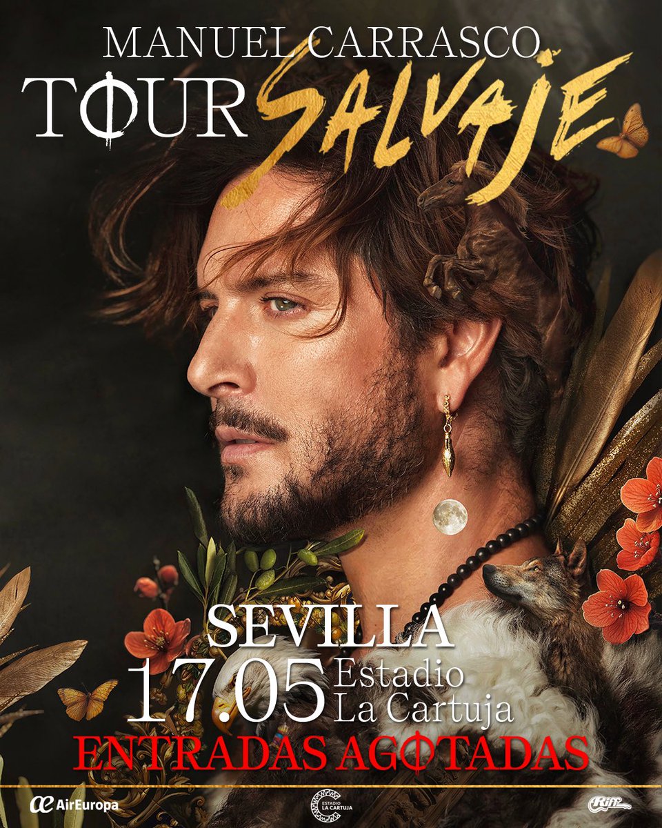 Uno siempre piensa que no va a volver a pasar. Me lleno de dudas y nervios, pero lo habéis vuelto hacer… 🔥

El corazón me va a mil. Me dicen que habéis agotado más de 70 mil entradas en poco más de una hora. Esto es una salvajada! φ