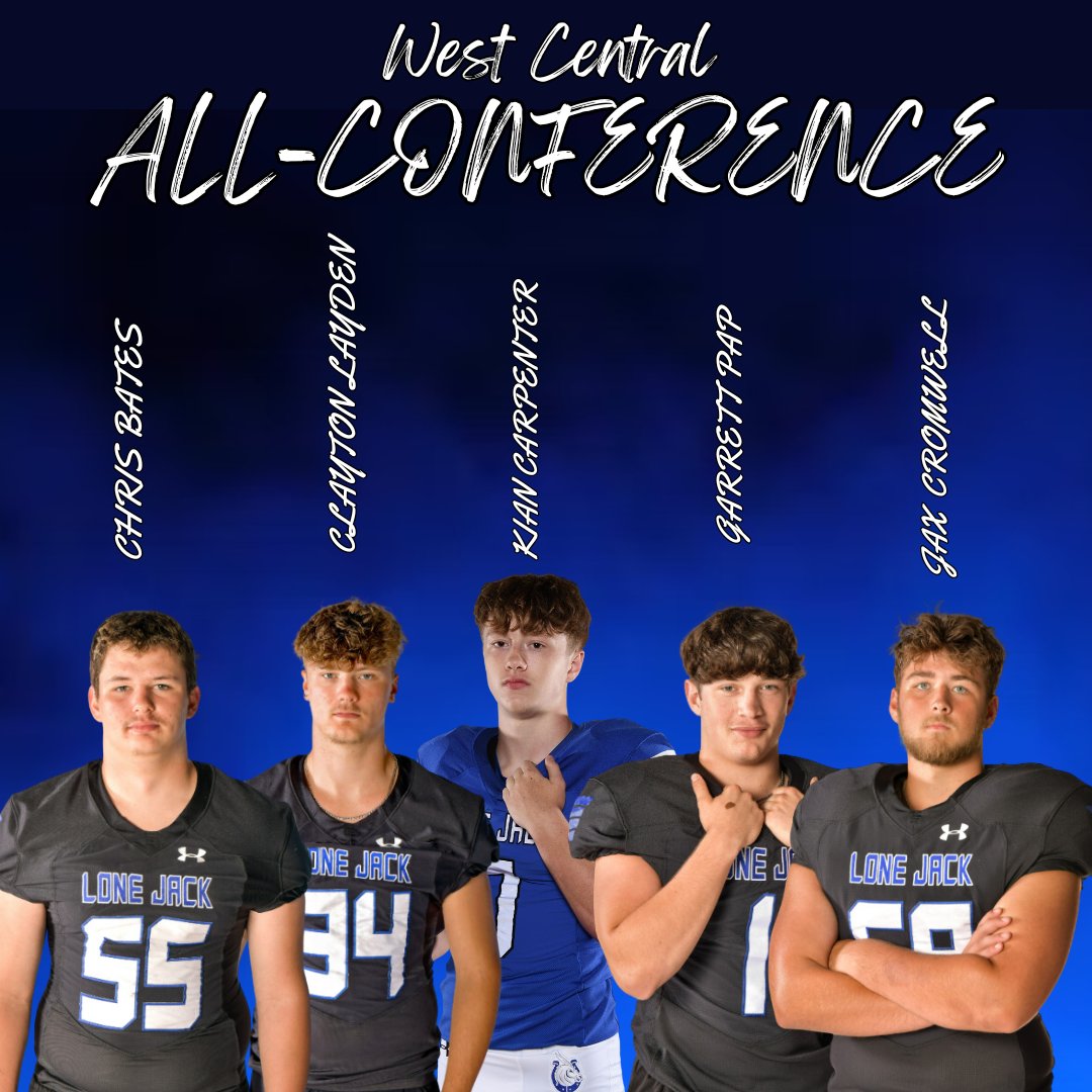 Congratulations to all our guys that were honored as All-Conference players!
<a href="/PapGarrett_1/">Garrett Pap</a> <a href="/LaydenClayton/">Clayton Layden</a> <a href="/ChrisBates55/">Chris Bates</a> <a href="/Kian_Carpenter/">Kian Carpenter</a> Jax Cromwell