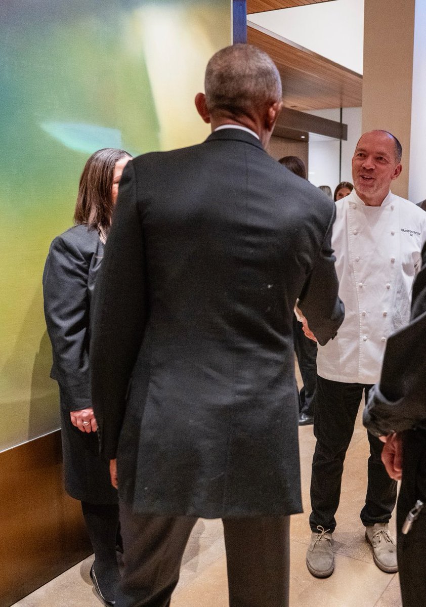 Giuseppe Tentori (@giuseppetentori) on Twitter photo Few weeks ago was my last event with BOKA Catering, and I had the opportunity to listen to <a href="/BarackObama/">Barack Obama</a> .And probably, I shake his hand for way too long. Few weeks ago was my last event with BOKA Catering, and I had the opportunity to listen to <a href="/BarackObama/">Barack Obama</a> .And probably, I shake his hand for way too long.