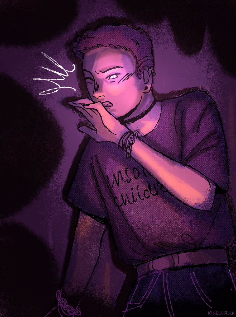kindlestuck's tweet photo. max except he gets reflective cat eyes in the right light #paranatural https://t.co/BoH3RdJNvF