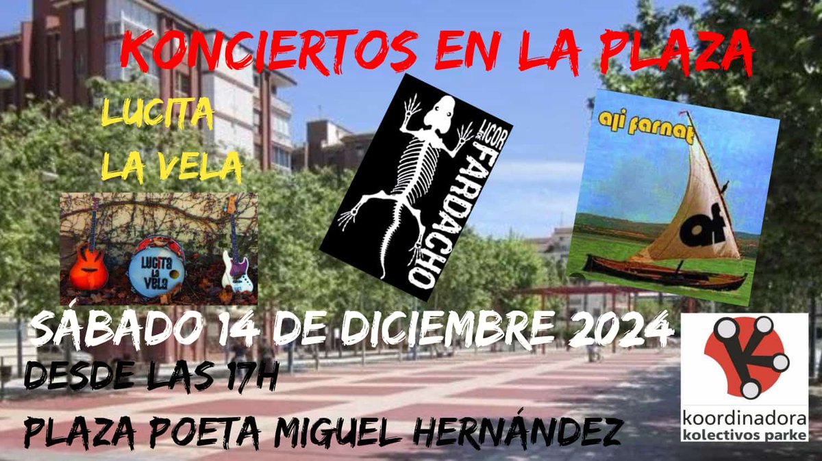 Alifarnat's tweet photo. Dissabte 14 @Alifarnat estarem al Parke Alcosa, un poc d'alegria i música que ens fan bona falta. https://t.co/Qm9LQ0O48V