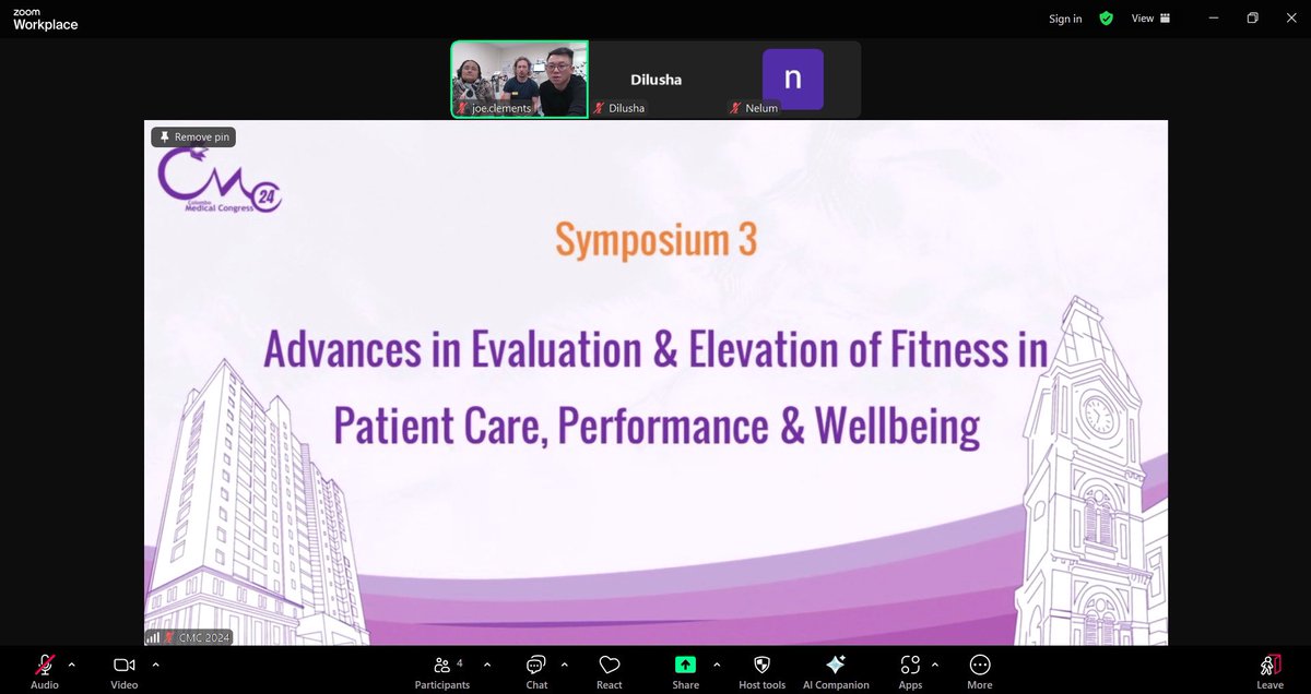 Today we had to pleasure of speaking with Colombo Medical Congress 2024, teaching those around the world about Prehab!