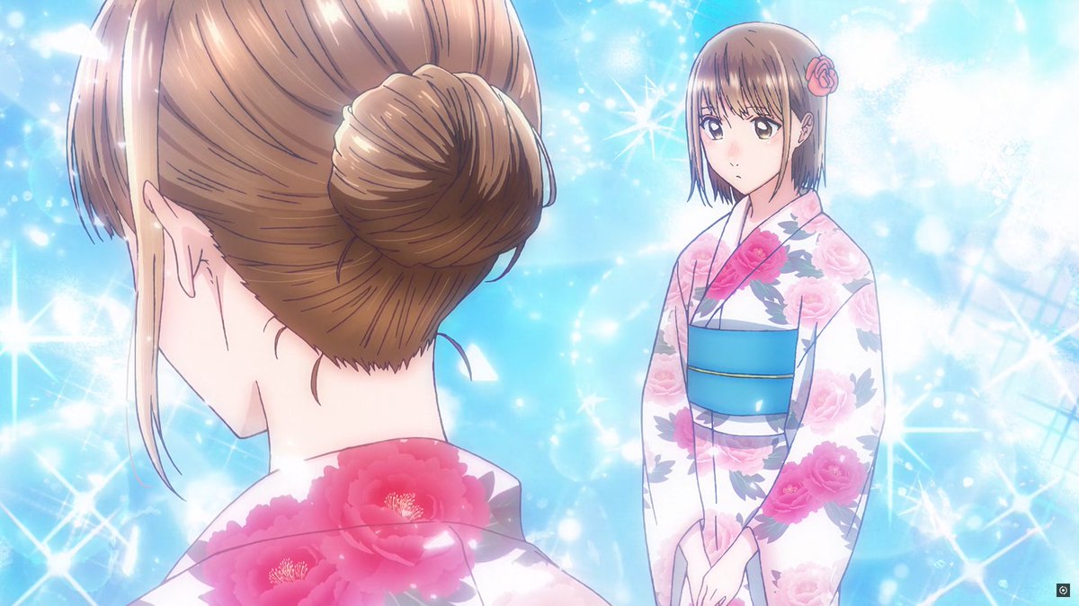 千夏先輩の浴衣姿が可愛すぎる！！ #アオのハコ #アニハコ第11話