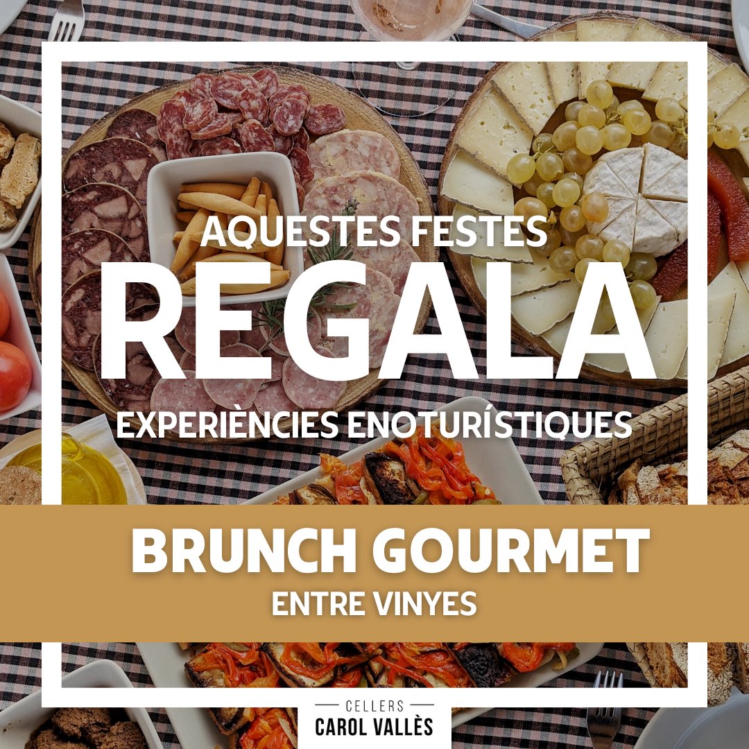 🎁 Regalar temps compartit a les persones que estimes sempre és la millor opció.

🛒 Pots trobar les nostres experiències al nostre web: cellerscarol.com/experiencies/