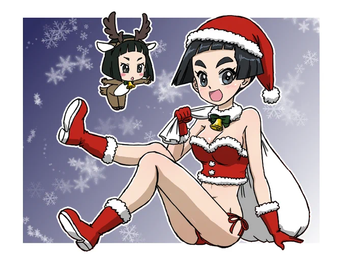 #上西千代子生誕祭2024過去絵でもお祝いです上西はキャラデザ的にツボなので結構描いてるかと思います 