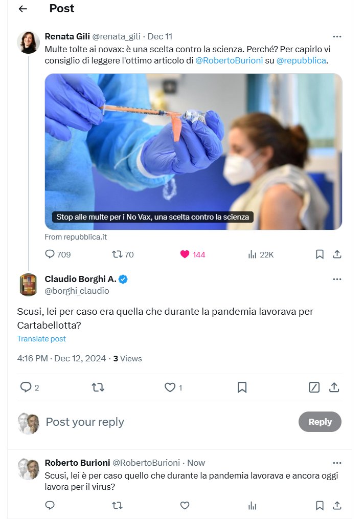 Roberto Burioni tweet media