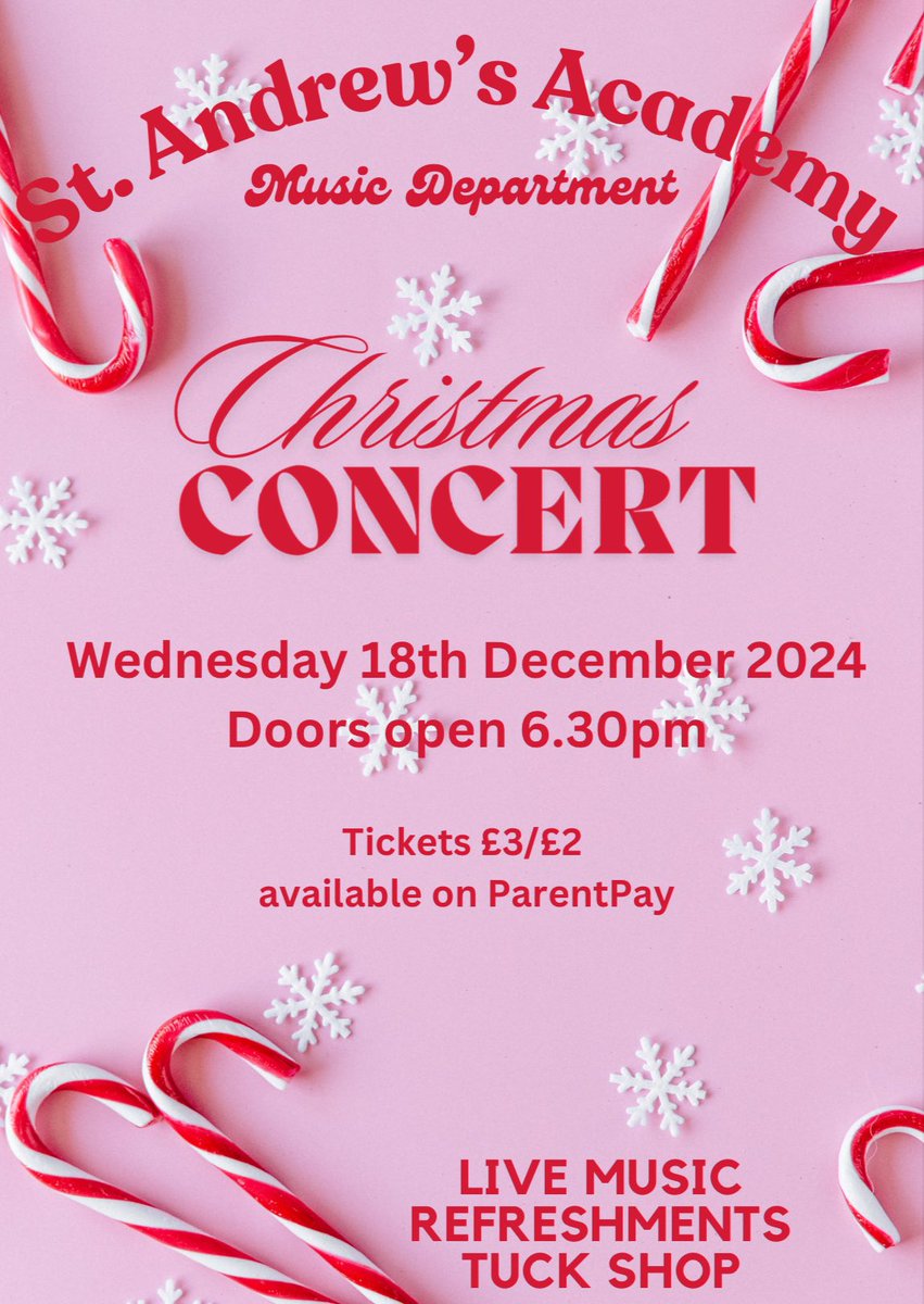 St Andrew's Academy Music Department tweet media