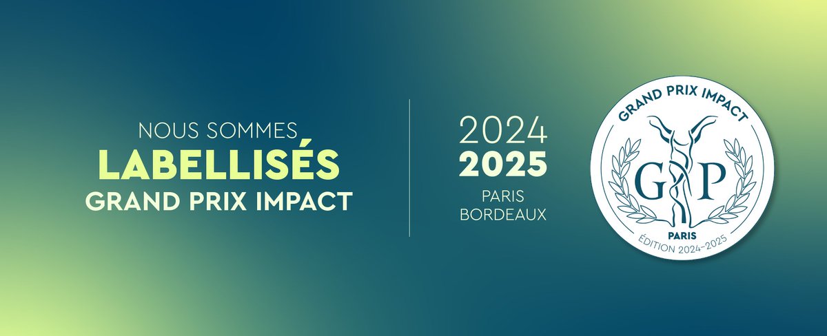 📢 <a href="/SasWoodlight/">Woodlight</a> figure parmi les 240 entreprises sélectionnées pour obtenir le Grand Prix Impact 2024-2025 ! Une distinction que nous sommes fiers de partager avec vous !🌳✨
<a href="/wisbdx/">World Impact Summit</a> 

grandprix-impact.fr/2024-2025