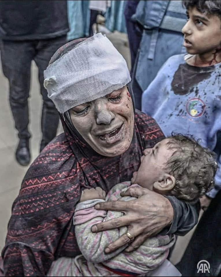 Photos of the genocide.
Gaza.