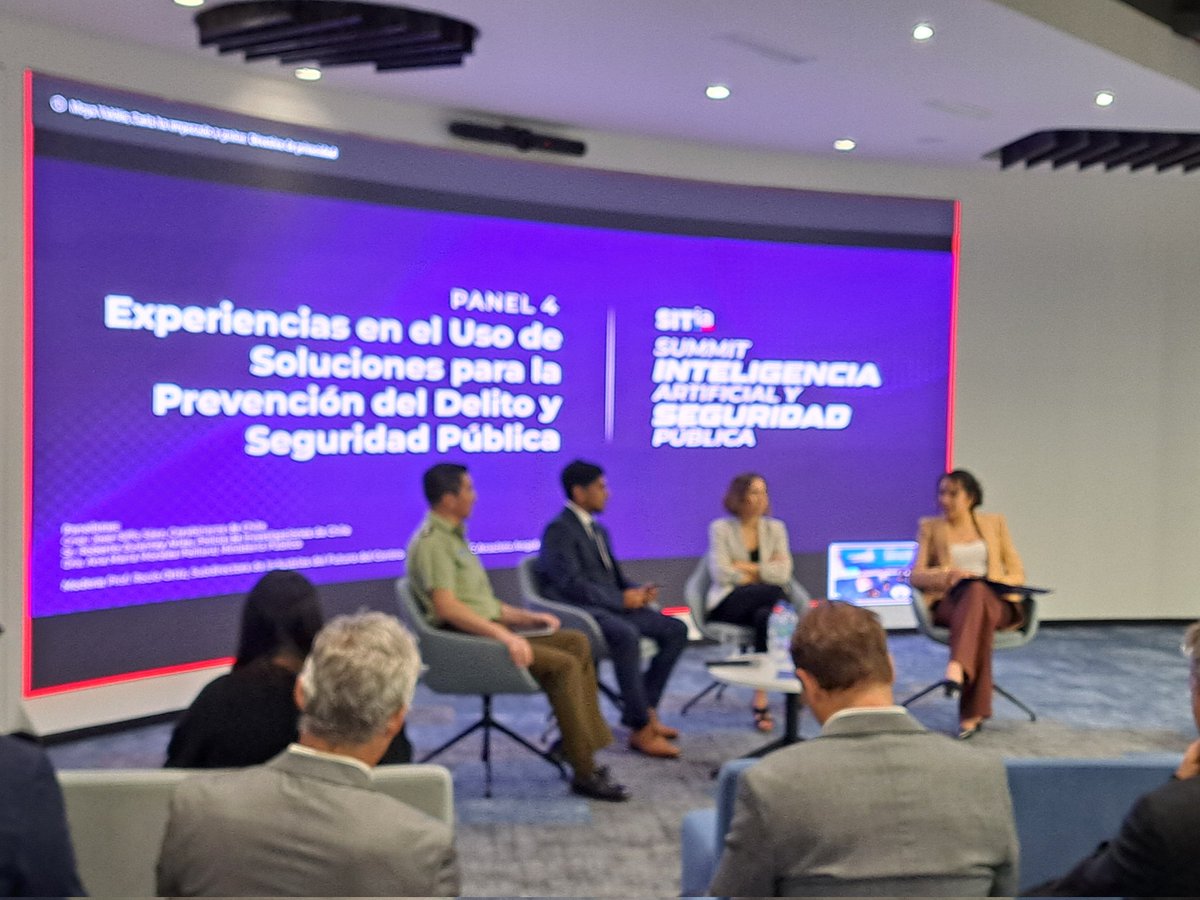 Richard Weber (@richard_weber) on Twitter photo #FiscalHeredIA de la <a href="/FiscaliadeChile/">Fiscalía Nacional</a> en el #Summit de #SeguridadPublica. Casos de éxito y experiencias de uso. #IA desarrollada por <a href="/uchile/">Universidad de Chile</a>, <a href="/uandes/">UANDES</a>, <a href="/ubiobio/">UBIOBIO</a>, <a href="/centroISCI/">ISCI</a> <a href="/IndustrialesUCH/">Ing Industrial UCh</a> #FiscalHeredIA de la <a href="/FiscaliadeChile/">Fiscalía Nacional</a> en el #Summit de #SeguridadPublica. Casos de éxito y experiencias de uso. #IA desarrollada por <a href="/uchile/">Universidad de Chile</a>, <a href="/uandes/">UANDES</a>, <a href="/ubiobio/">UBIOBIO</a>, <a href="/centroISCI/">ISCI</a> <a href="/IndustrialesUCH/">Ing Industrial UCh</a>