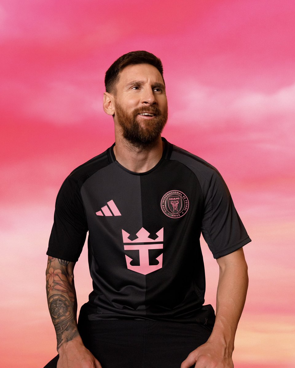 brfootball's tweet image. Inter Miami unveil the 'Fortitude Kit' as their 2025 away jersey ⚫