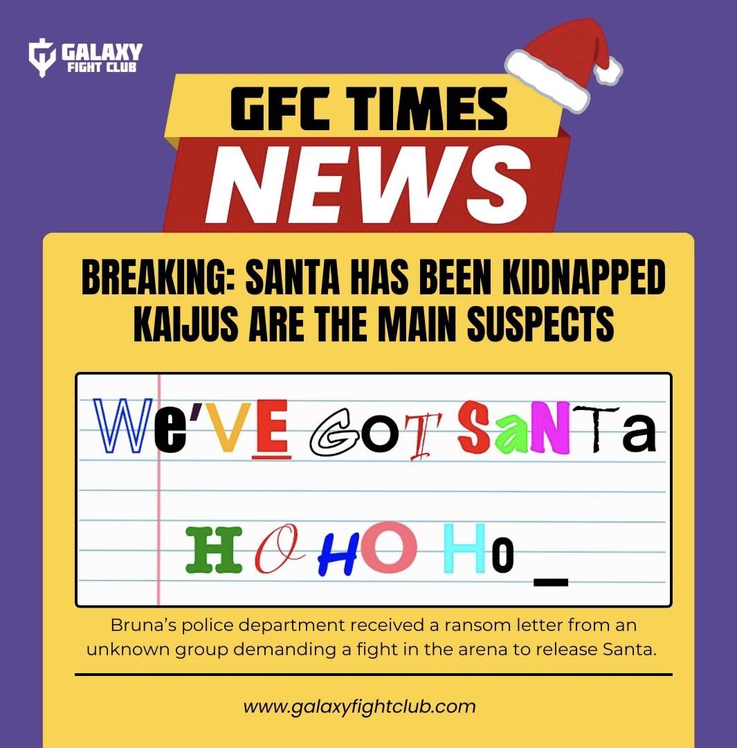 Gm!
Breaking News! 🗞️ 

Will there be Christmas in Bruna 8? 🎄