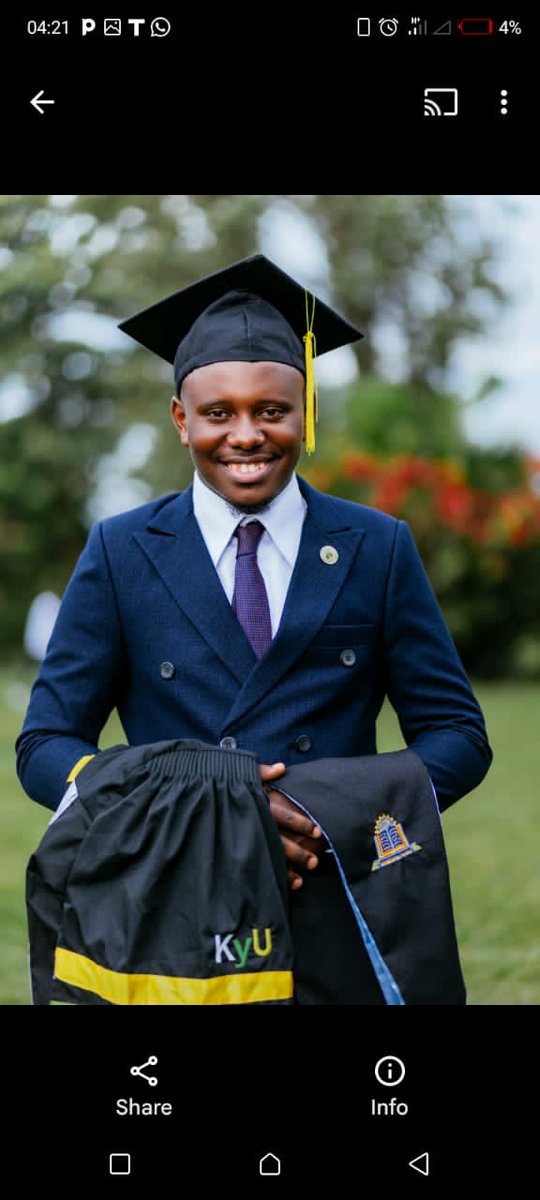 Congratulations my brother and friend <a href="/HAsiimwe1/">Hafashimana Asiimwe</a> upon this milestone. I celebrate you my brother