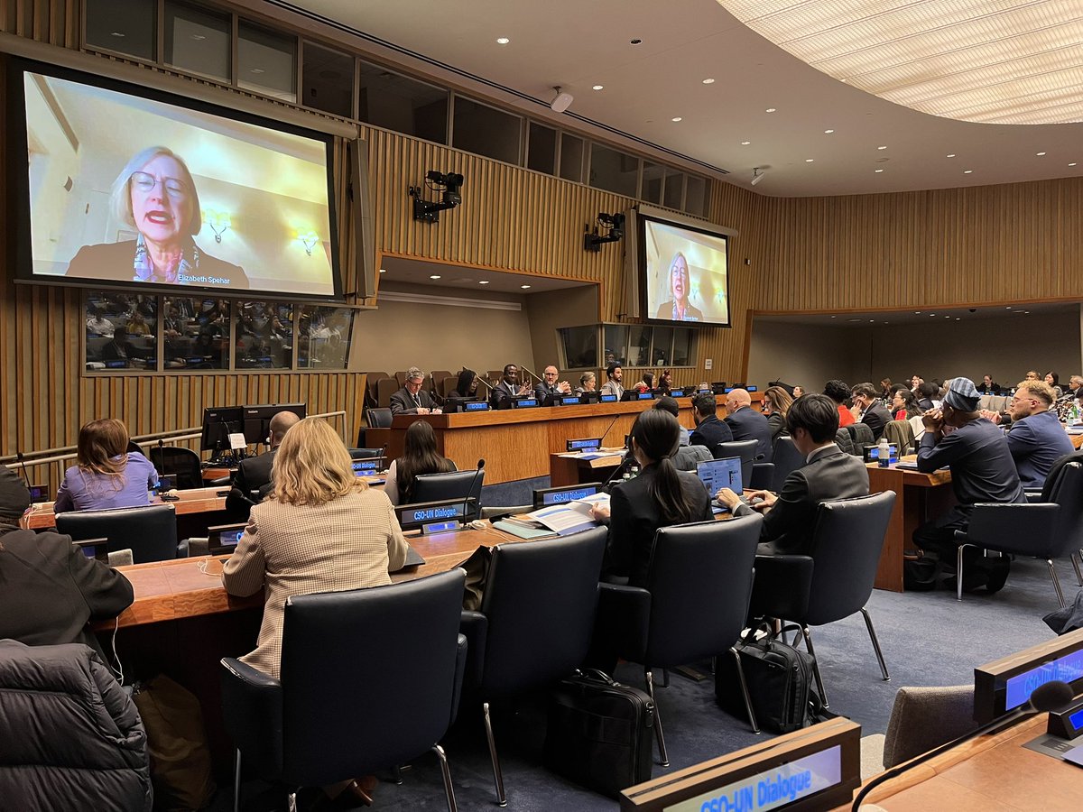 Jibecke Jönsson (@jibsjoensson) on Twitter photo Honoured to be at the opening of the second CSO-UN dialogue at UN HQ focussing on conflict prevention, hoping for interactive discussions and coming one step closer to a more consistent and systematic partnership between the UN and CSO. <a href="/cmioffice/">CMI – Martti Ahtisaari Peace Foundation</a> <a href="/UNDPPA/">UN Political and Peacebuilding Affairs</a> #peacemaking Honoured to be at the opening of the second CSO-UN dialogue at UN HQ focussing on conflict prevention, hoping for interactive discussions and coming one step closer to a more consistent and systematic partnership between the UN and CSO. <a href="/cmioffice/">CMI – Martti Ahtisaari Peace Foundation</a> <a href="/UNDPPA/">UN Political and Peacebuilding Affairs</a> #peacemaking