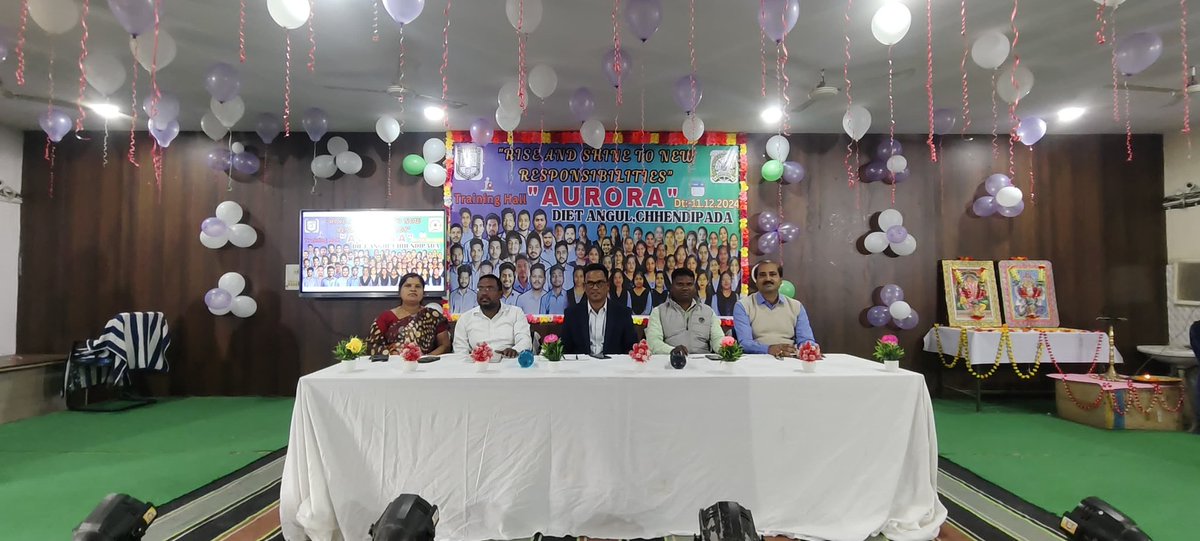 AngulDiet's tweet photo. Aurora 2024: Welcome Ceremony a huge success! Thanks to our 2nd-year student teachers for organizing an unforgettable day! #Aurora2024 #WelcomeCeremony #DIET_Angul https://t.co/Po3SrFyoG4
