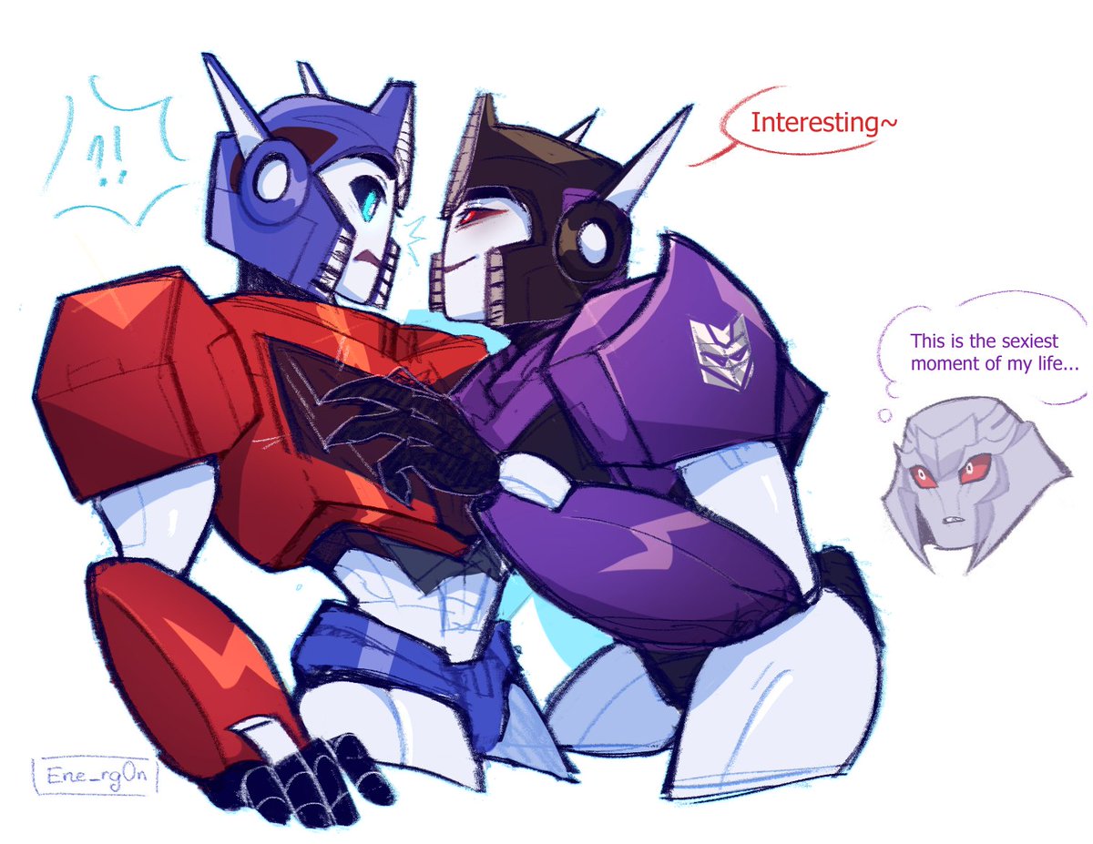 Orion and SG!Orion (not really) doodle #TFP #megop