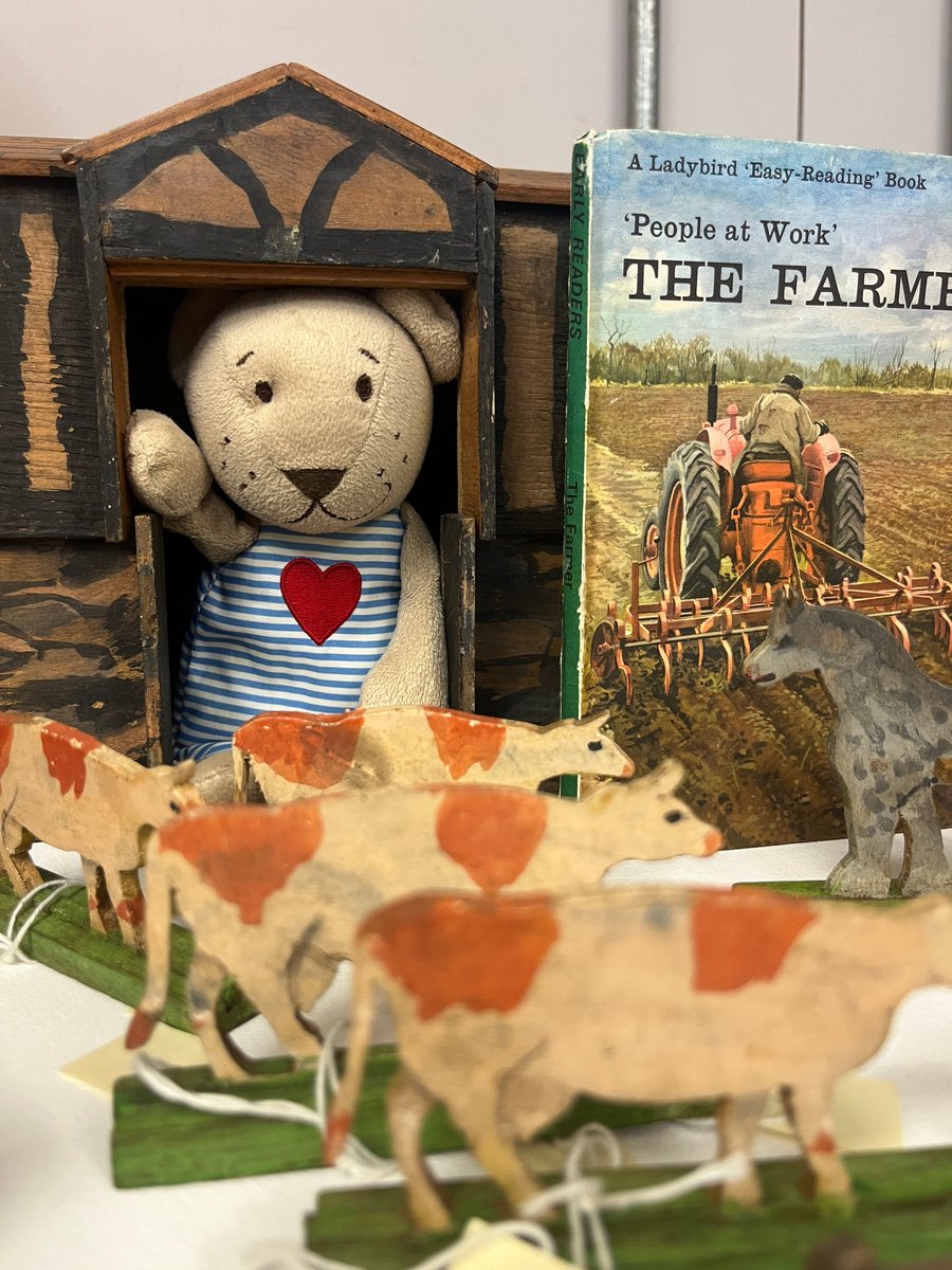 LeicsMuseums's tweet photo. Can you guess where Bjorn the Bear has been? He's been to Melton Carnegie Museum too! Why not see more Well Loved Bears at @charnwoodmuseum open until 4th January 2025 #ThrowbackThursday #LadybirdBooks https://t.co/PgM5W4tqYW https://t.co/B52jJD8Mrj