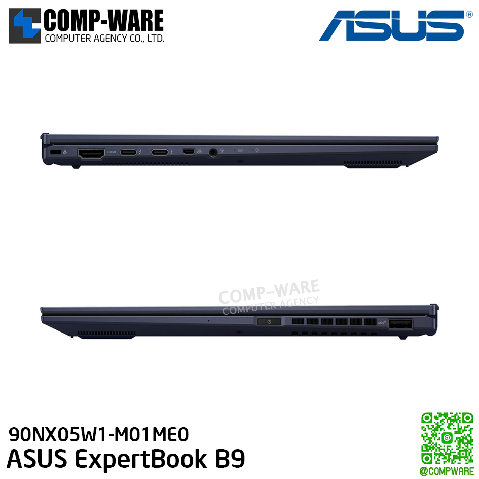 compware's tweet image. ASUS ExpertBook B9 / 14-inch / Intel Core I7-150U / 16GB / 1TB PCIe / Intel Graphic / Windows 11 Pro / B9403CVAR-KM1211X / 90NX05W1-M01ME0 / 3Y Warranty
---
☛ Line : @compware
☛ E-mail : contact@compware-agency.com
☛ TEL: 081-875-2497
#compware #compwarecomputer