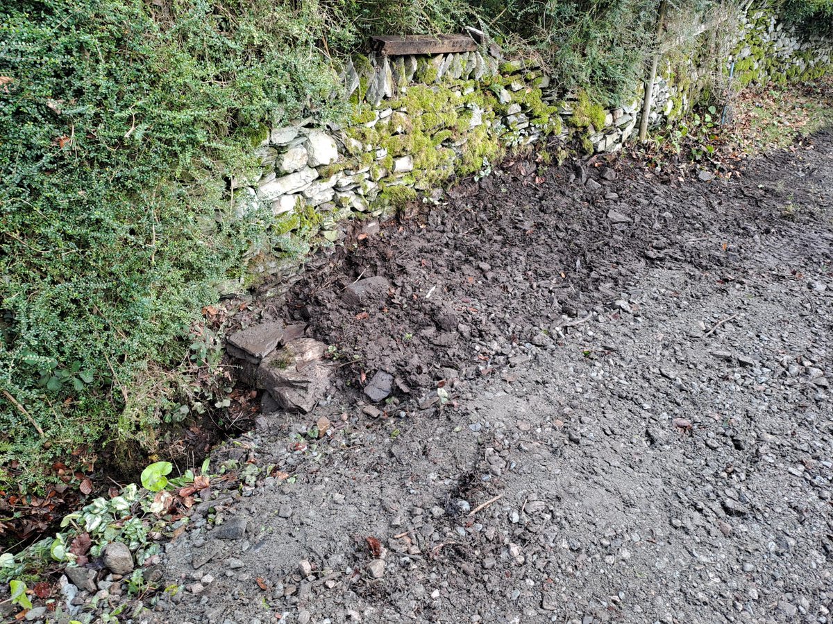 Investigating a blocked culvert today, one of the lids had broken blocking the channel. Blockage removed, and new lid fitted it's running  nicely. Always satisfying to repair these old features and see them doing what they were built to do. <a href="/lakedistrictnpa/">Lake District</a> <a href="/RateMyCulverts/">CulvertSurveilences</a>