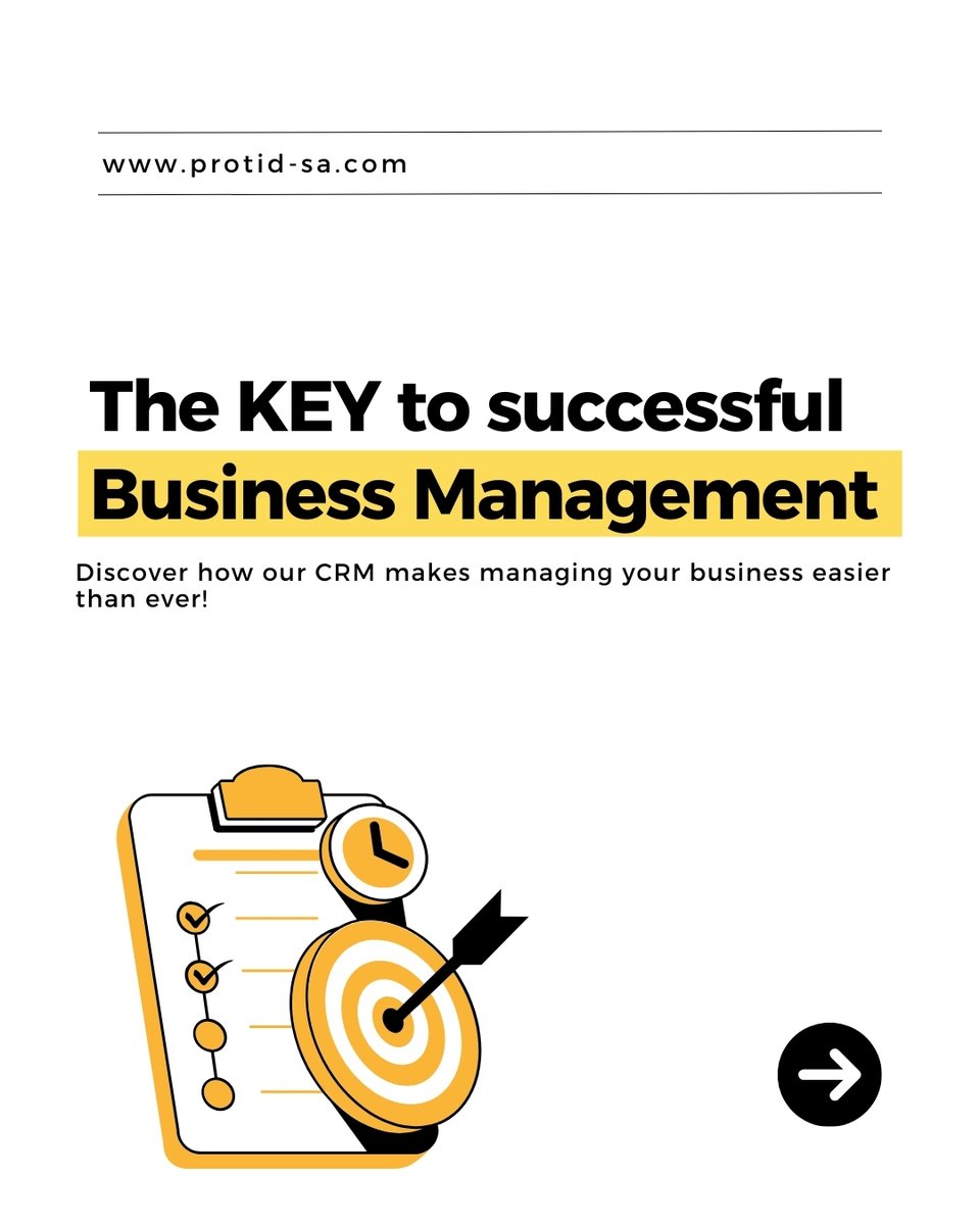 ProitdSystems's tweet image. Ready to revolutionize your business management? 🤔
Hundreds of businesses have already taken the leap—what are you waiting for? 

👉 Click the link in our bio for a free demo and see the difference for yourself!
protid-sa.com/contact/

#CRM #ProtidSystsmes #Protid #ProtidME