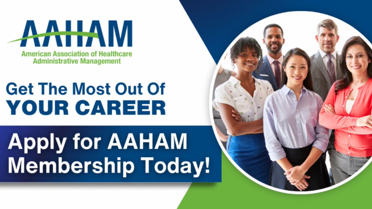 Stay informed, save money, and keep on top of the latest healthcare revenue cycle management regulations and guidelines as an AAHAM Member.

Don't miss out, learn more about the benefits of AAHAM and join now: ow.ly/XnhT50UlIye?