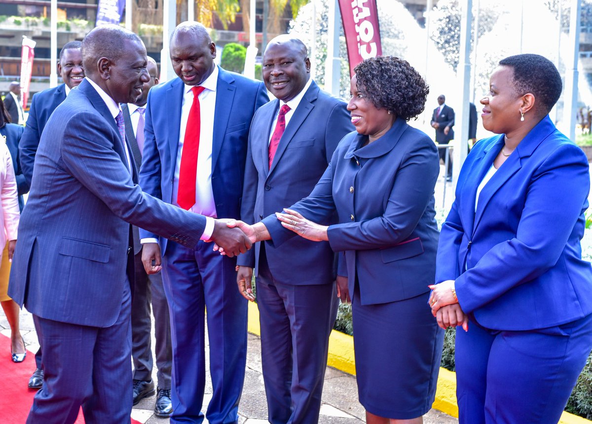 Grateful to H.E. President William Samoei Ruto and all Kenyans as we celebrate 61 years of freedom, unity, and progress. Honored to receive the Chief of the Order of the Burning Spear (C.B.S.) for service to our great nation. Inspired to continue transforming higher education and