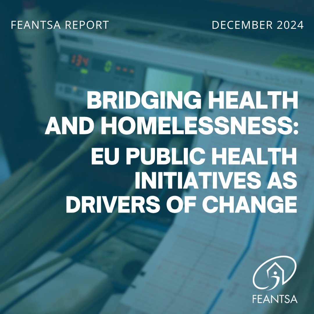 On  #UniversalHealthCoverageDay, we launch a new report 📢

📄'Bridging Health and Homelessness: EU Public Health Initiatives as Drivers of Change'

Housing is a social determinant of health. It's crucial that EU health policies address #homelessness.

🔗bit.ly/3ZOwLp1