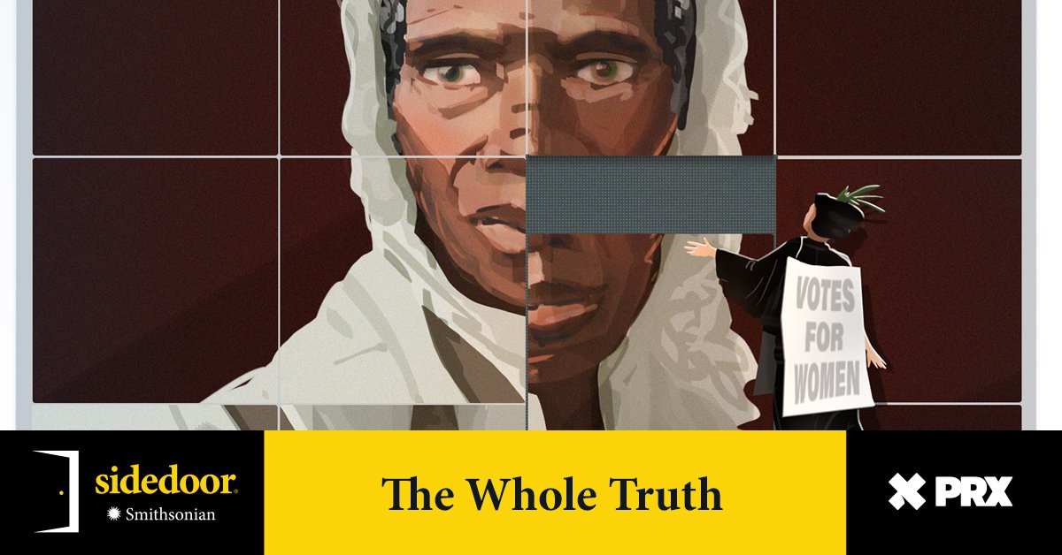 SidedoorPod's tweet image. Sojourner Truth was a women's rights advocate known best for her famous speech "Ain't I a Woman?" But Truth never actually said these words. In fact, much of the Truth we know…is fiction.
Find out The Whole Truth on @amazonmusic: amzn.to/48swx9I