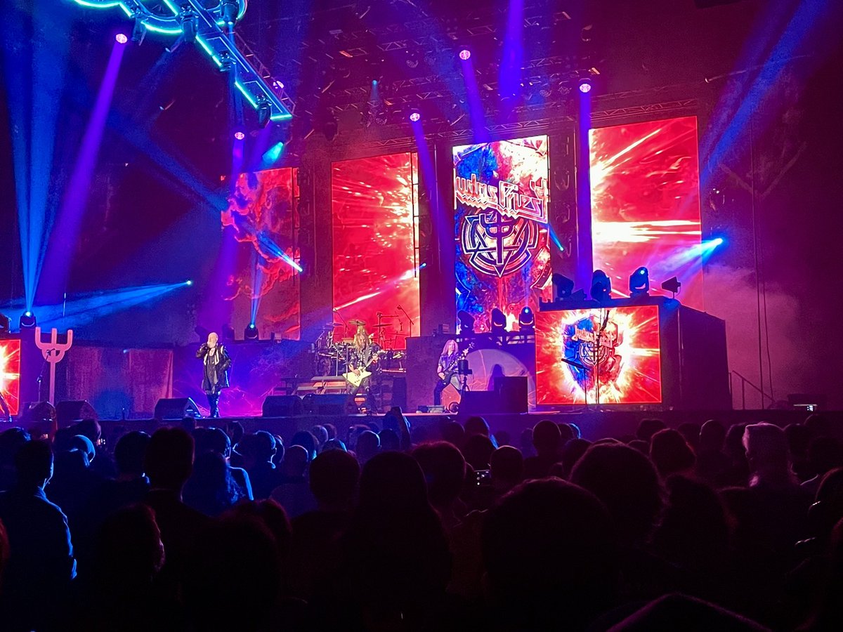 medusaeyeable's tweet photo. ジューダスプリースト
横浜公演観てきました！
素晴らしいパフォーマンス楽しんできました！最高です！
#JudasPriest
#ぴあアリーナMM https://t.co/DPAmy0GM55