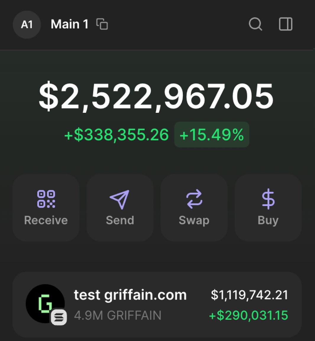 Just hit the best trade of my life with #GRIFFRAIN

Over 100x, so I want to reward 10 loyal followers

Will send 20,000 #GRIFFRAIN ($5k) to 10 winners each.

Just like, RT and drop your $SOL wallet

Must be following, so I can DM the winners