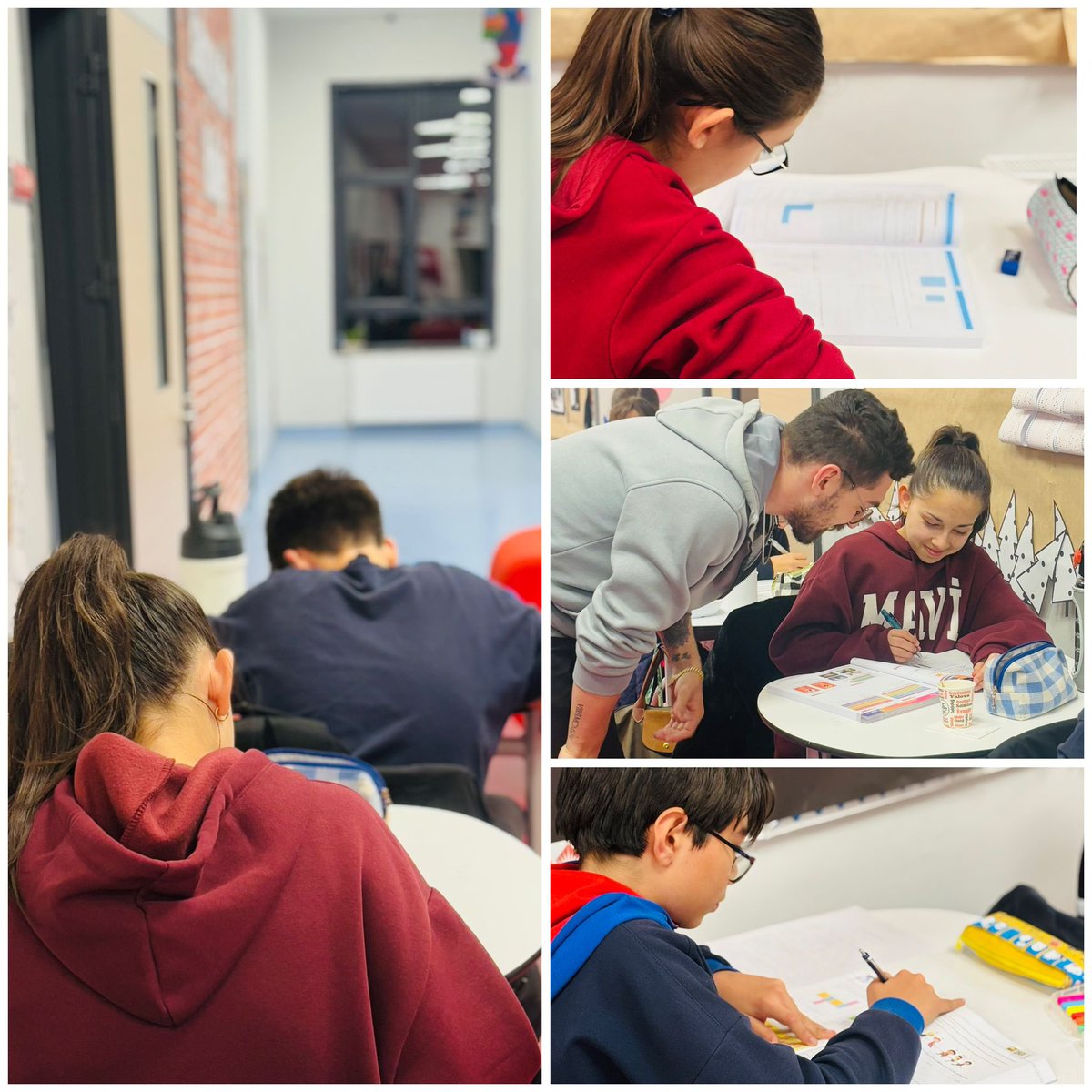 🌙🌌😊
LGS hazırlık grubumuzla gerçekleştirdiğimiz gece kampı, hedeflerimize bir adım daha yaklaşmamız için harika bir fırsat sunuyor. 
❤️💙

Sorular çözülüyor ve en önemlisi, öğretmenlerimiz her an yanımızda! 
📝🧠🚀📚