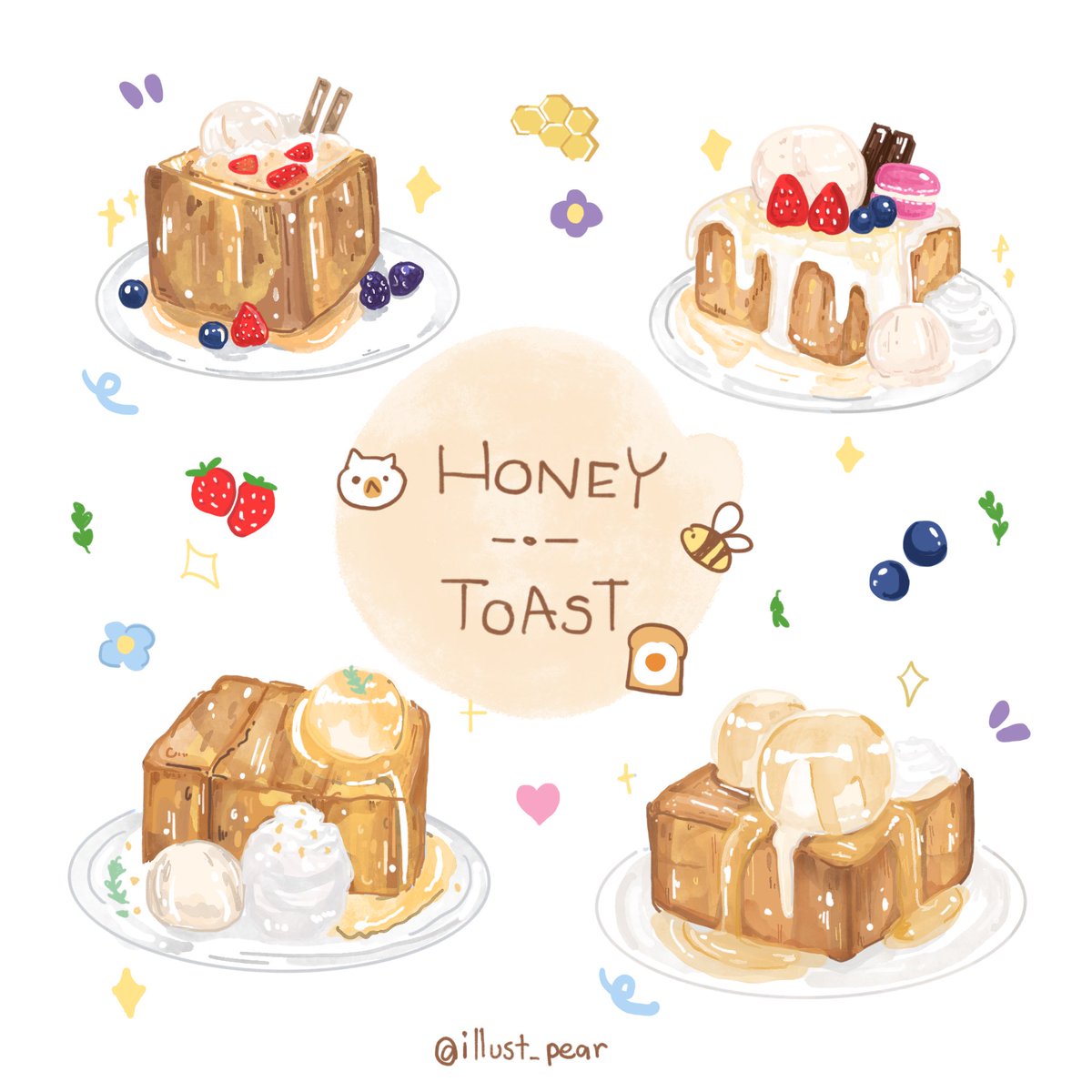 Illust_pear l fanart and foodillust tweet media