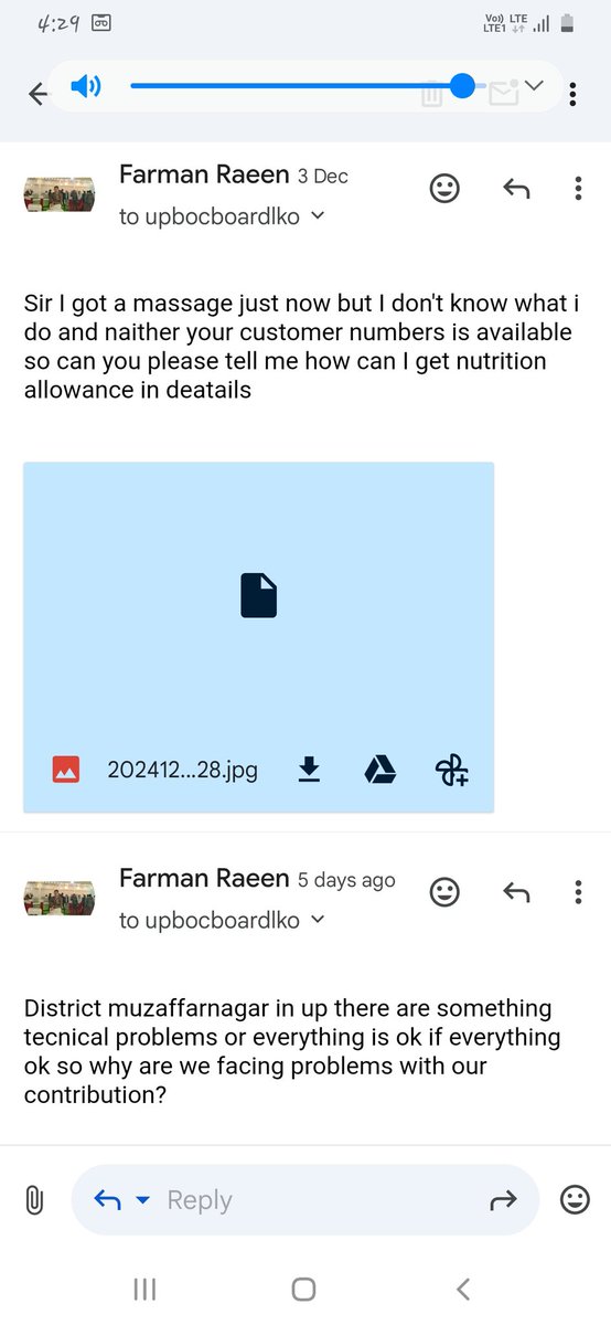 अगर किसी की शिकायत ट्वीटर पर की जाये तो व ये बोलते है की आप email पर मैसेज किजीये या toll free number पर कॉल करे लेजिन जब हम मेल करते है तो मेल का जवाब देना भूल जाते है वाह जी मामले को संज्ञान में लेकर उचित कार्रवाई करे
<a href="/UPGovt/">Government of UP</a> @upbocboard <a href="/CMOfficeUP/">CM Office, GoUP</a> <a href="/ChiefSecyUP/">S.P. Goyal, Chief Secretary, GoUP</a>
