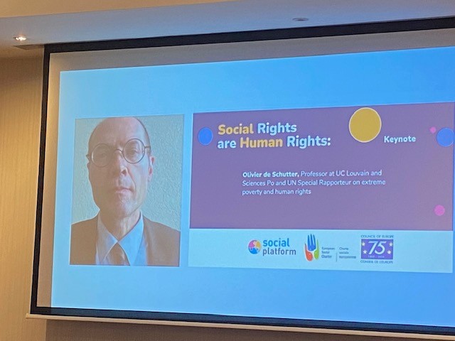 Council of Europe Social Rights (@coesocialrights) on Twitter photo "The EU could anchor its contribution to #socialrights more firmly in the #ESC, by referring to it in impact assessments accompanying legislative proposals, or by interpreting the Charter of Fundamental Rights in line with the #ESC." - Olivier de Schutter
<a href="/DeSchutterO/">Olivier De Schutter</a> "The EU could anchor its contribution to #socialrights more firmly in the #ESC, by referring to it in impact assessments accompanying legislative proposals, or by interpreting the Charter of Fundamental Rights in line with the #ESC." - Olivier de Schutter
<a href="/DeSchutterO/">Olivier De Schutter</a>