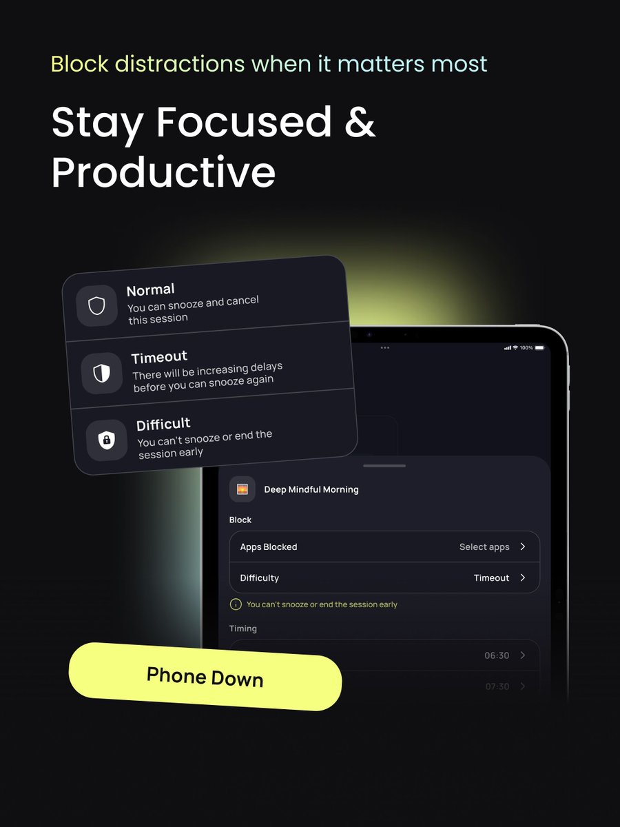 𝐎𝐮𝐫 𝐋𝐢𝐦𝐢𝐭𝐔𝐩 𝐚𝐩𝐩 𝐢𝐬 𝐧𝐨𝐰 𝐨𝐧 𝐭𝐡𝐞 𝐀𝐩𝐩 𝐒𝐭𝐨𝐫𝐞 ✨🔒 

Keeping focus and avoiding distractions is a challenge for many.

We built LimitUp to help you take control of your screen time and stay productive 🌟

Download LimitUp today 👉 
buff.ly/3VAnFJT