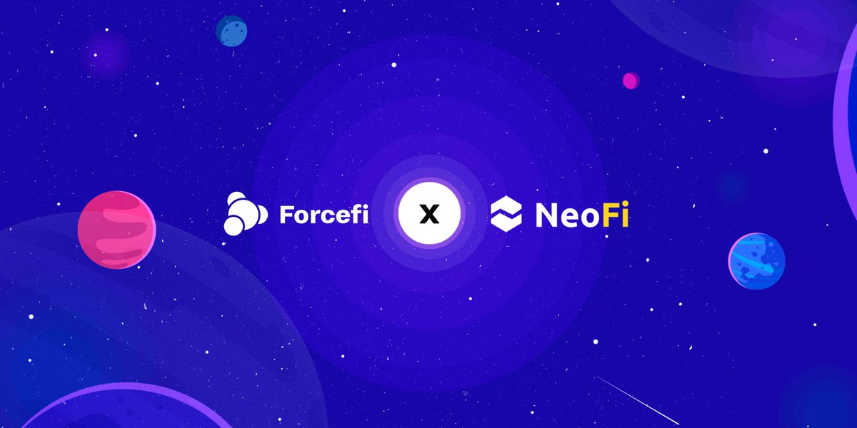 Forcefi is excited to partner with <a href="/NeofiOfficial/">NeoFi - Crypto Investments Done Right</a> to make Web3 fundraising more accessible and seamless for everyone.

By combining Forcefi's innovative ecosystem with NeoFi's instant fiat-to-crypto solutions and pre-built portfolio strategies, this partnership will empower Web3