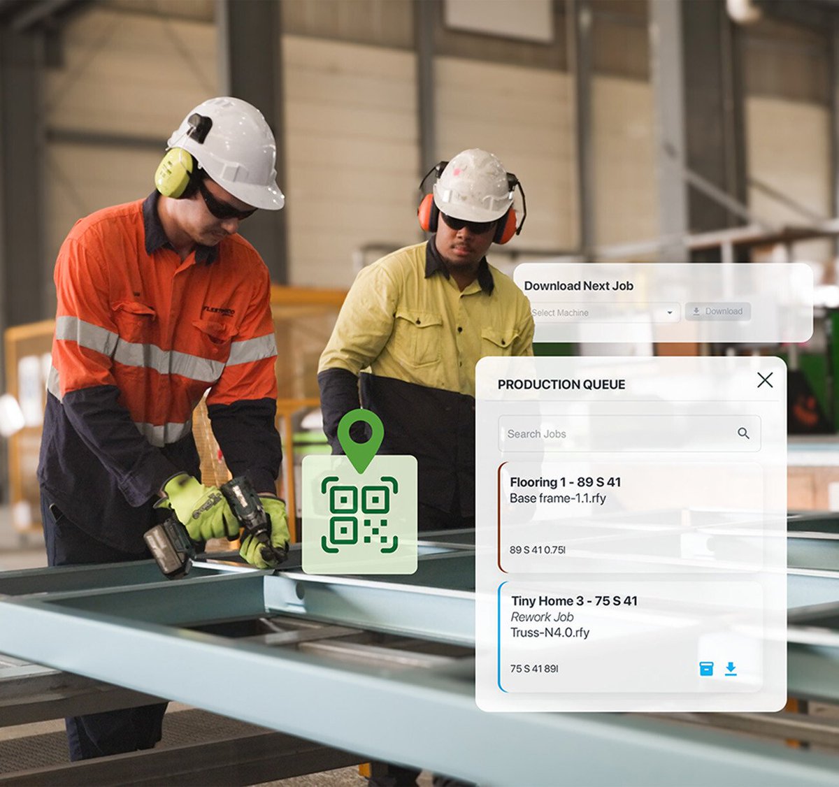 Nexa production management platform streamlines every step of your steel framing projects, from real-time production monitoring to job site efficiency. Compatible with any design software.  
#NexaLaunch #Construction #CFS #CFSteel #LGS #SteelFraming
hubs.li/Q02ZtLfF0
