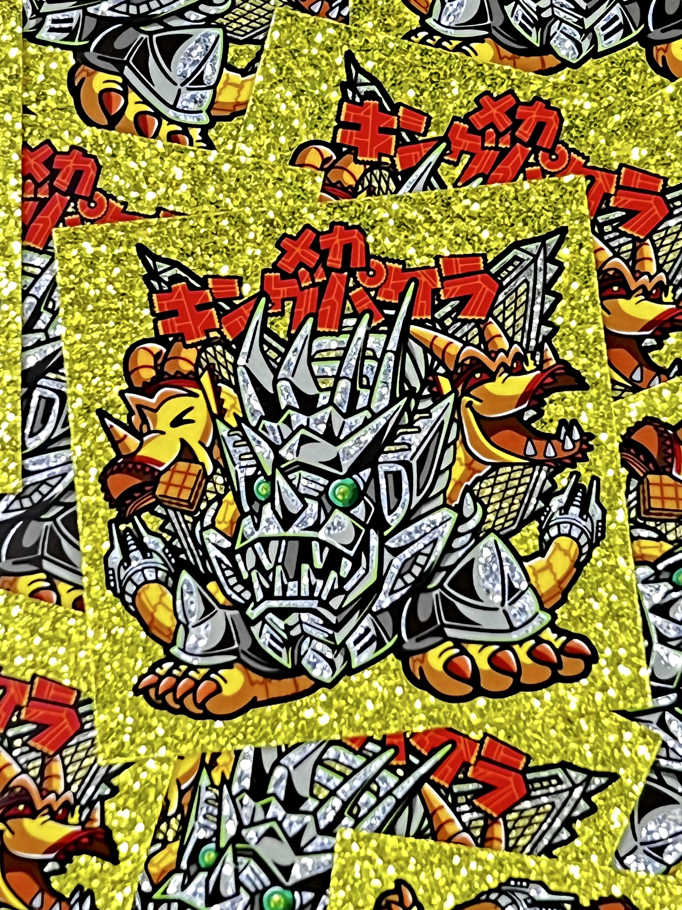 自作シール「ウエハー怪獣シリーズ１弾」PPPTOYS 自作シール「ウエハー怪獣シリーズ1弾」PPPTOYS
