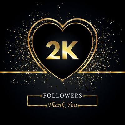 आप सभी X दोस्तो को 2k followers कंप्लीट करवाने पर बहुत-बहुत धन्यवाद।
#2kfollower #2k