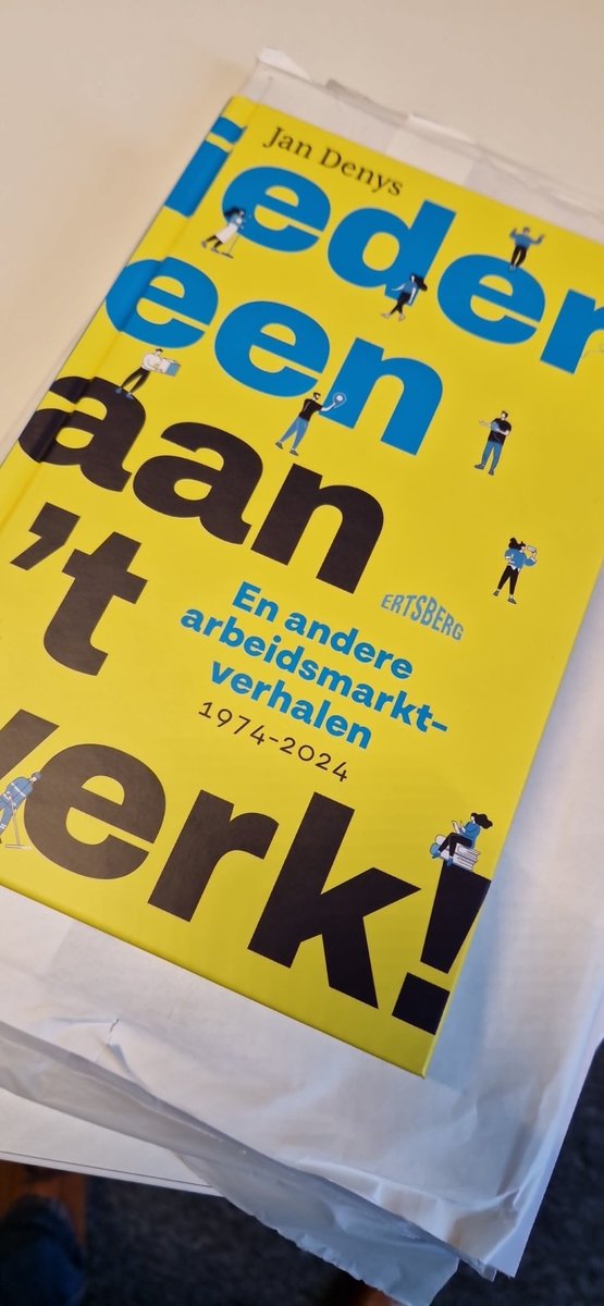 Merci <a href="/DenysJan/">Jan Denys</a> en <a href="/vokavzw/">Voka - Vlaams netwerk van ondernemingen</a> voor het kerstcadeau. 

#boekentip voor al wie graag werkt en daarmee een positieve bijdrage aan zichzelf, economie en maatschappij levert.