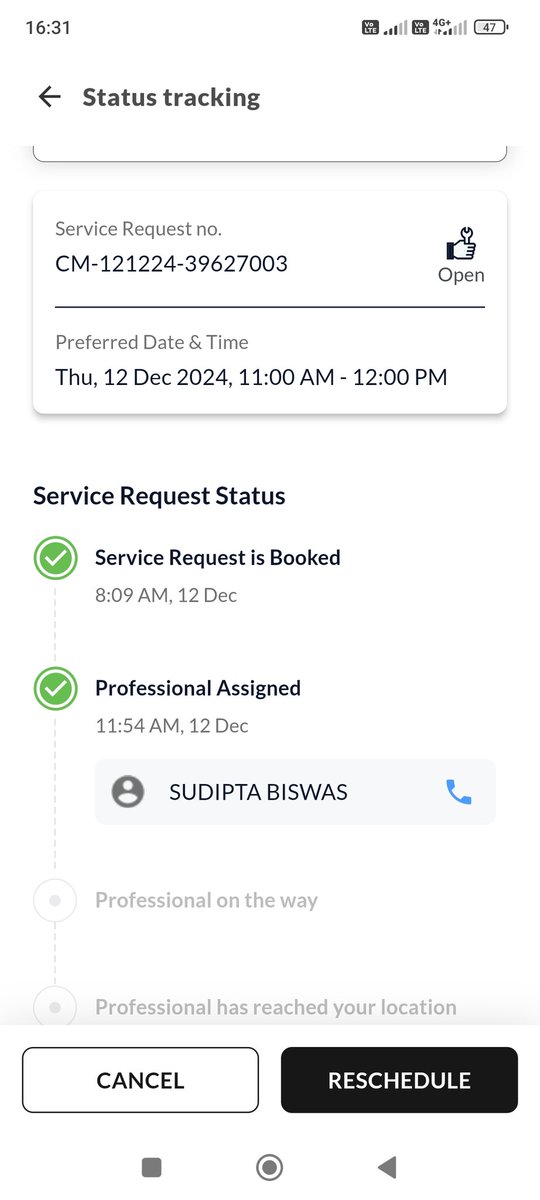 m_santanu's tweet photo. Customer centre multiple times but no positive results come out. This type of attitude will encourage us to go for other brands. How can your service person be so casual and irresponsible? https://t.co/VgMY2pc3sv