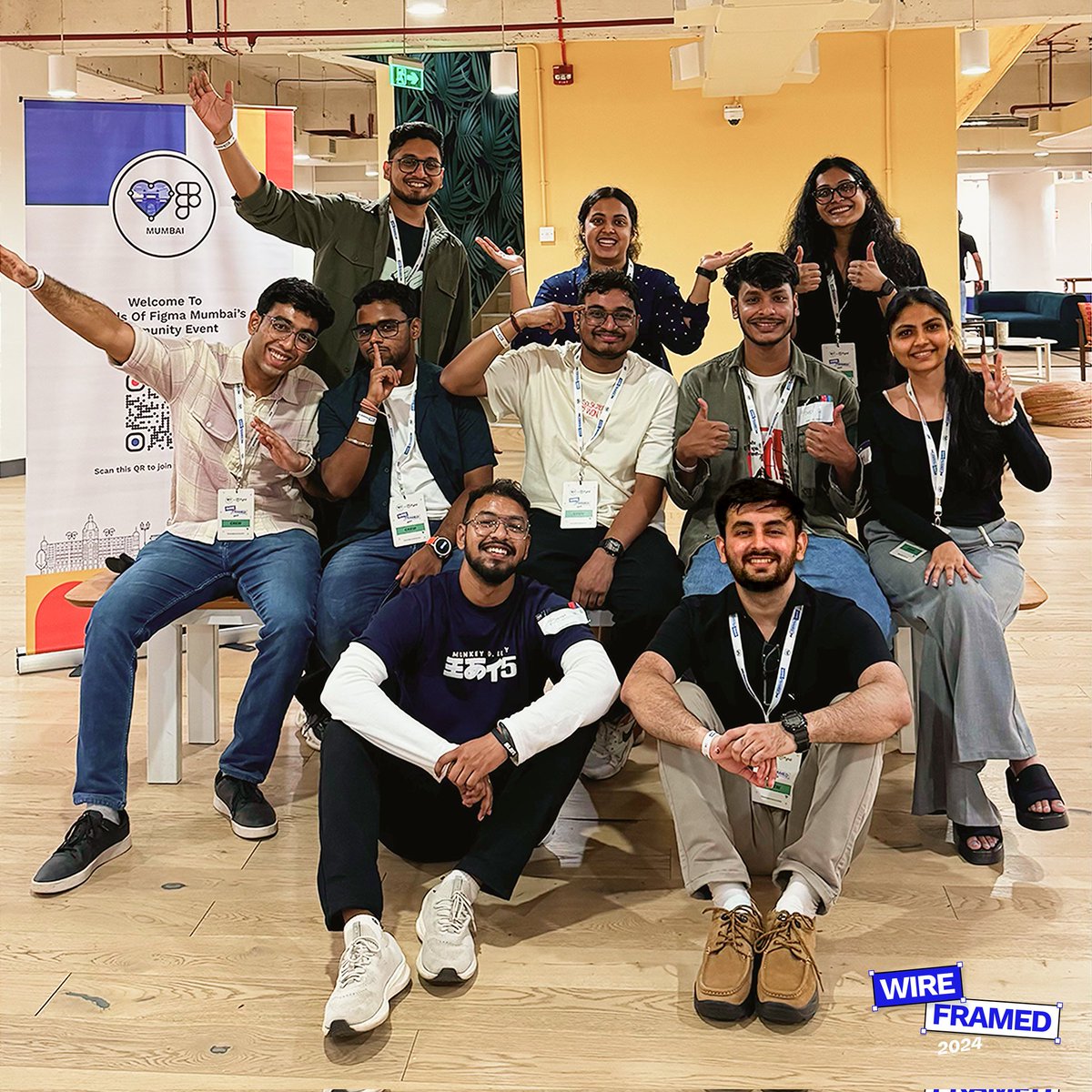 fof_mumbai's tweet image. Shoutout to the Friends of Figma Mumbai organizing team and the fantastic volunteers who made #Wireframed2024 a success!✨

Your hard work and support truly made the event special. Here’s to more such awesome events in the future! 💙