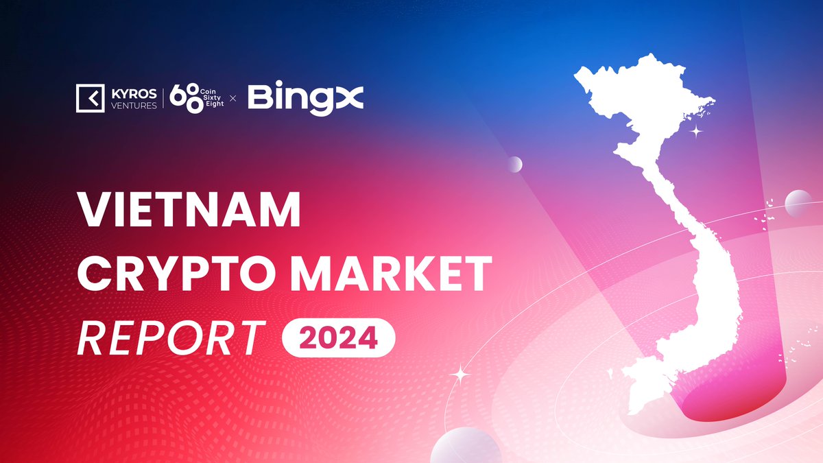 🚀 Vietnam Crypto Market Report 2024: Key Insights 🌏
A comprehensive look into the evolving crypto landscape in Vietnam.

Let's dive into the numbers, trends, and predictions shaping the market. 🧵👇