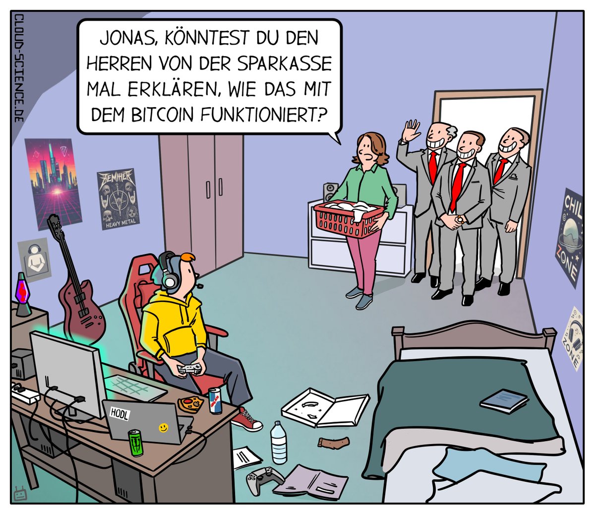 #Bitcoin - Nicht alle sind schon so weit
#BTC